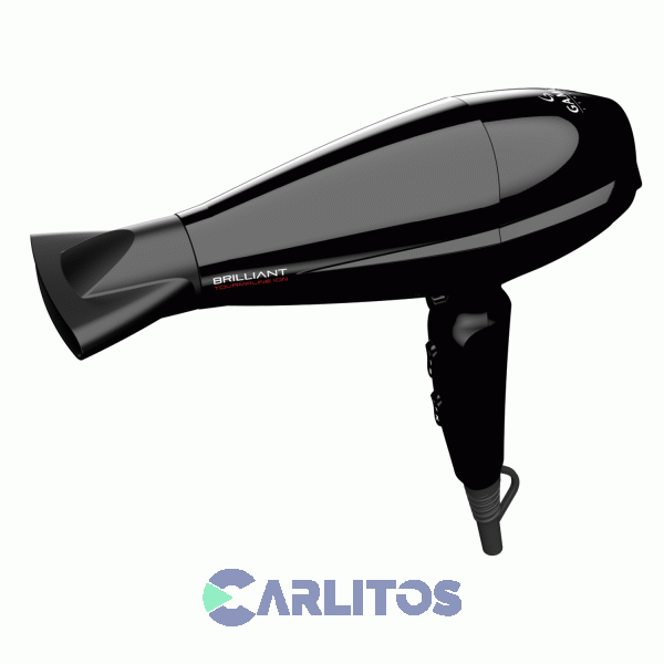 Secador De Pelo Ga.Ma 2200 Watts Brilliant Tourmaline Ion Bk Arg