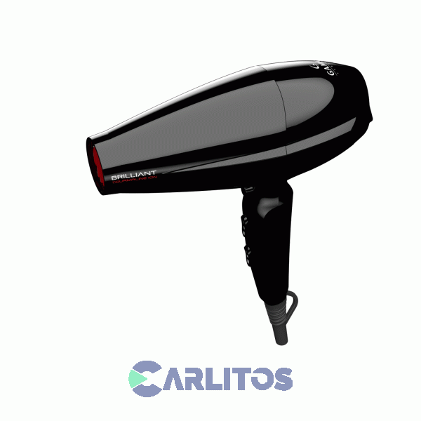 Secador De Pelo Ga.Ma 2200 Watts Brilliant Tourmaline Ion Bk Arg