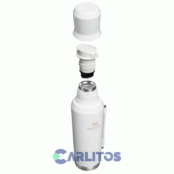 Termo De Mate Stanley Legendario Ideal System Classic 1.2 Litros 10-20725-034 Hammertone Frost