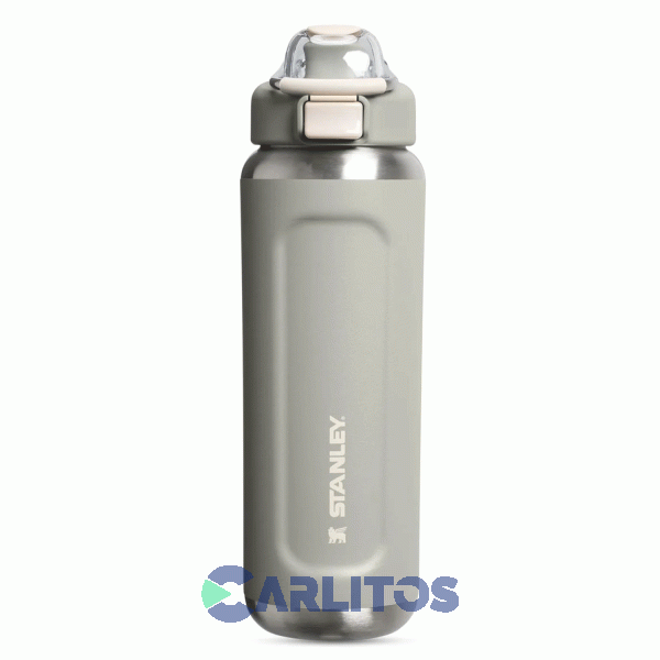 Botella De Acero Inoxidable Stanley Wellspring 0.710 L 10-13111-040 Sage Grey