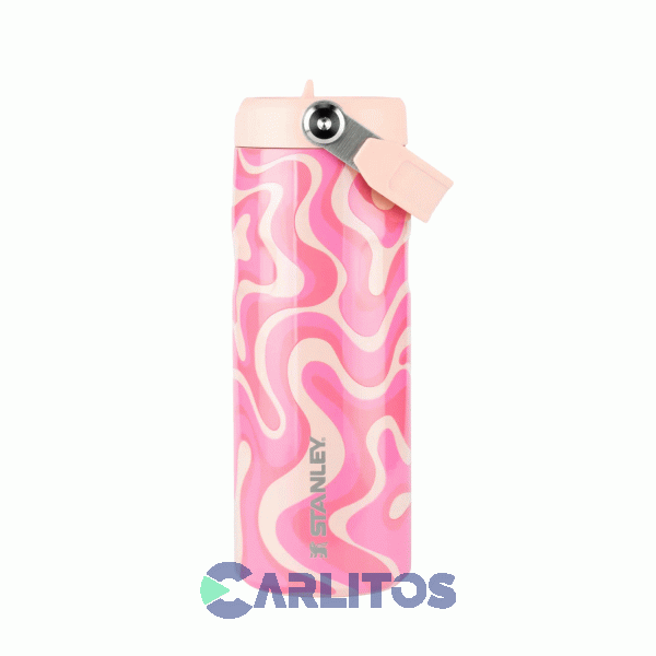 Botella De Acero Inoxidable Stanley  Aerolight Flip Straw 0.473 L 10-12110-419 Sorbet Groove