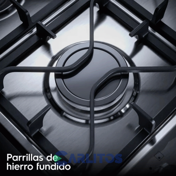 Cocina A Gas Electrolux 76 CM Acero Inoxidable Doble Horno F5edm