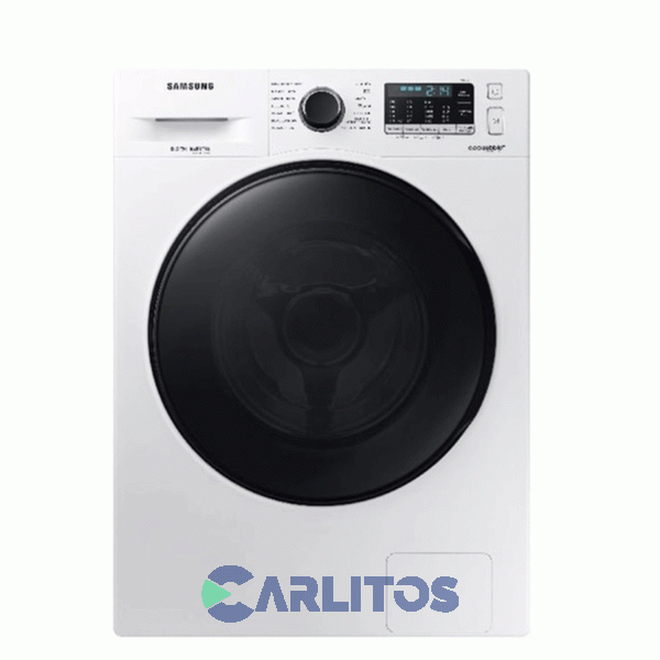 Lavarropa Carga Frontal Samsung Inverter 7 KG 1400 Rpm Ww70aa46bw Blanco