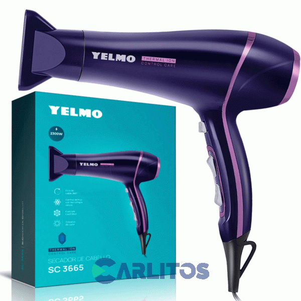 Secador De Pelo Yelmo 2300 Watts Sc3665