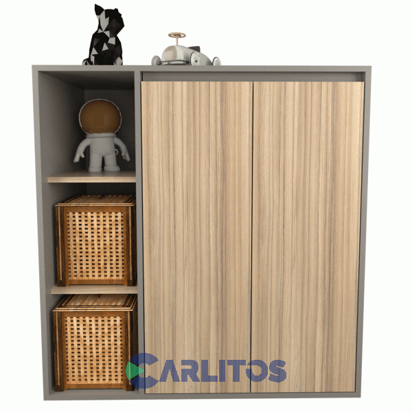 Organizador Multifunci&oacute;n Para Lavadero Tables Cocobolo-Gris