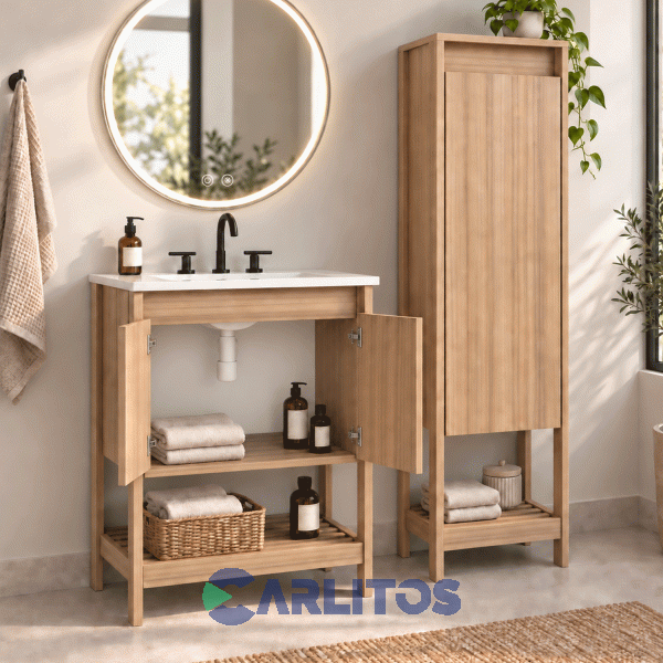 Columna Vanitory Tables 0.36 Mts Linea Toilet Coc-Coco Bolo