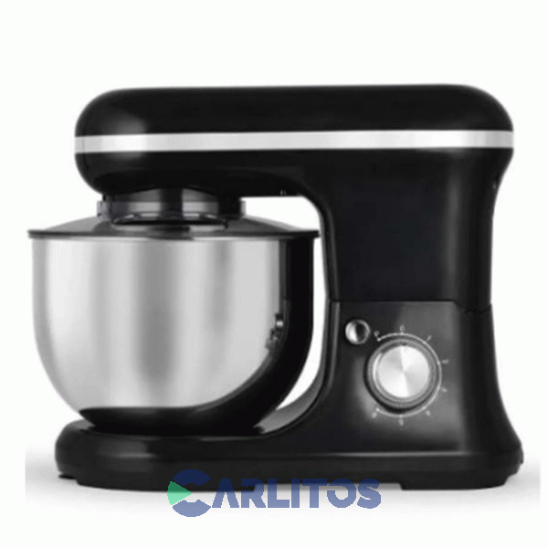 Batidora De Pie Planetaria Steel Home 1200 Watts Sh-br1200n Negra