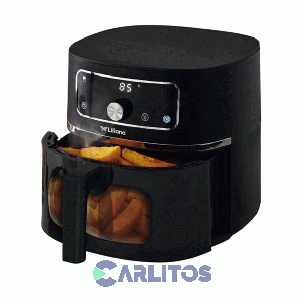 Freidora De Aire Fryer Lilliana Airtouch Digital Negra af957