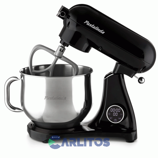 Batidora De Pie Pastalinda Con Bowl De 8 Litros 1200 Watts Sm-1522ml Negra