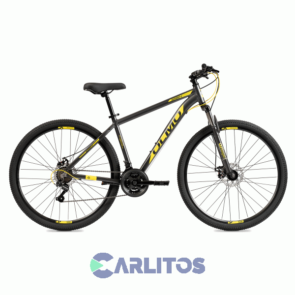 Bicicleta Olmo Todo Terreno R 29" Wish 290+ Negro Con Amarillo