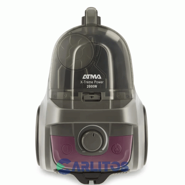 Aspiradora Sin Bolsa Atma 2000 Watts-Tubos Metalicos As9021n