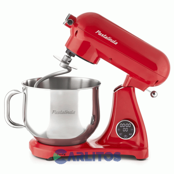 Batidora De Pie Pastalinda Con Bowl De 8 Litros 1200 Watts Sm-1522ml Roja