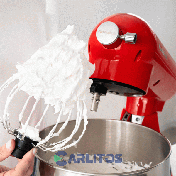 Batidora De Pie Pastalinda Con Bowl De 8 Litros 1200 Watts Sm-1522ml Roja