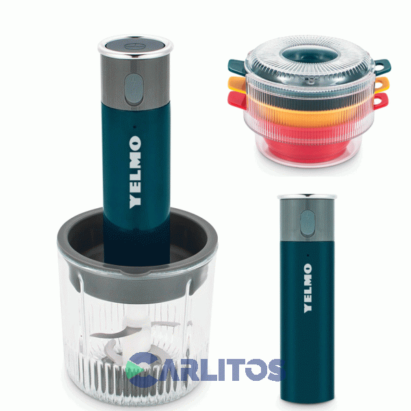 Picadora Yelmo Con Puerto Usb 60 Watts Pc5812