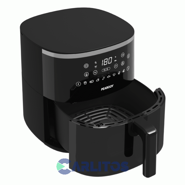 Freidora De Aire Peabody Fryer Digital Negra Pe-Afw520n