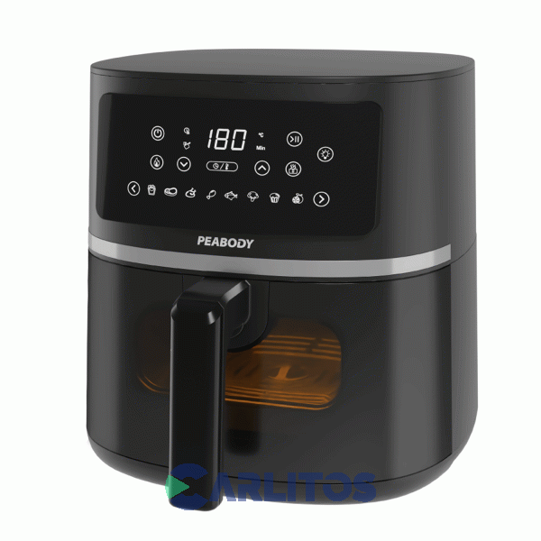 Freidora De Aire Peabody Fryer Digital Negra Pe-Afw521n