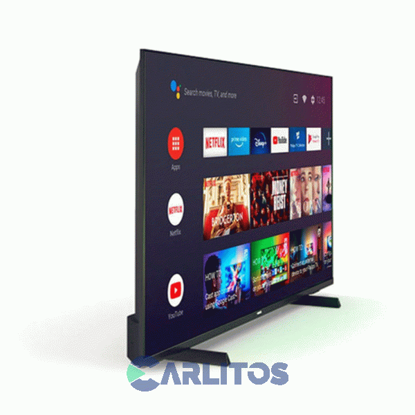 Smart TV Led 55" 4K Ultra HD Philips Con Android 55pud7406/77