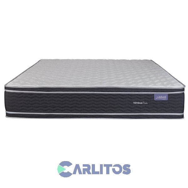 Colch&oacute;n Poli&eacute;ster Inducol 1.40 X 1.90 Mts Nimbus Firm