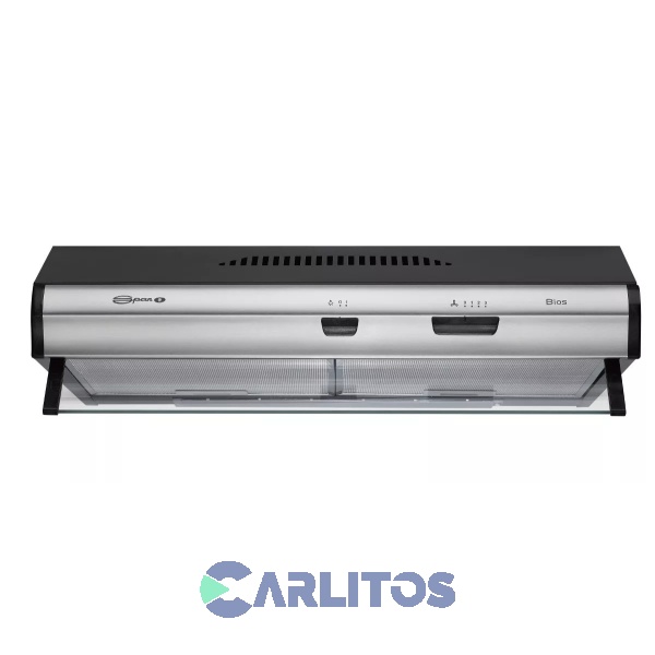 Purificador De Aire Spar 2 Motores Negro Con Frente De Acero Duo 3781-b00