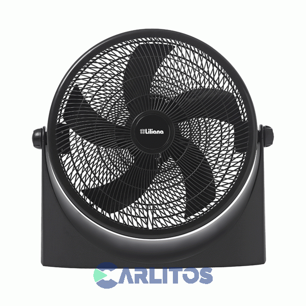 Ventilador Turbo Reclinable Liliana 18" Parrilla Negra Vtf18p