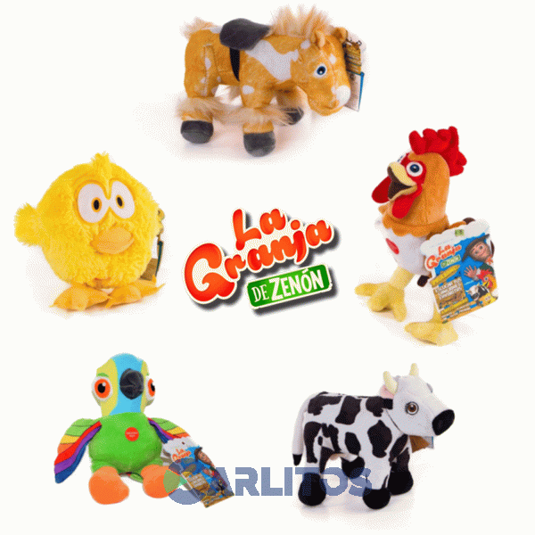 Peluches Musicales Surtidos 20 Cm Varios Personajes Yellow