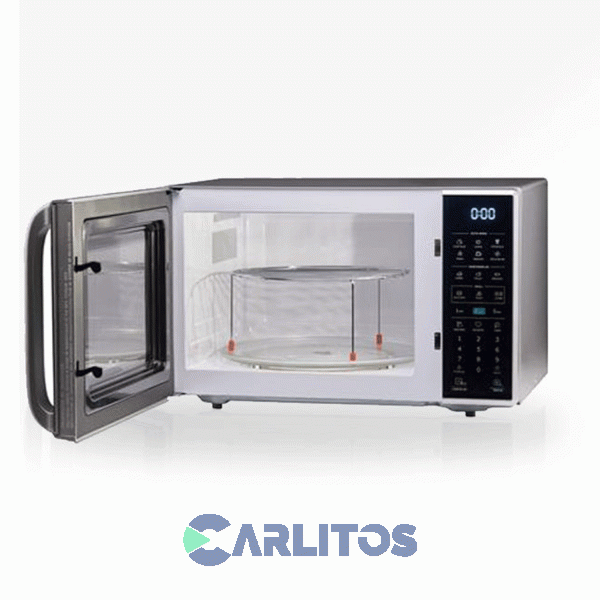 Microondas Con Grill Bgh Digital 28 Litros Gris Bifuncion B228ds20