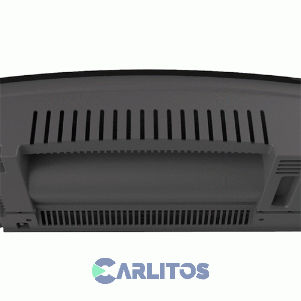 Caloventor De Pared Peabody Vidrio Curvo 2000 Watts Pe-cv20n Negro