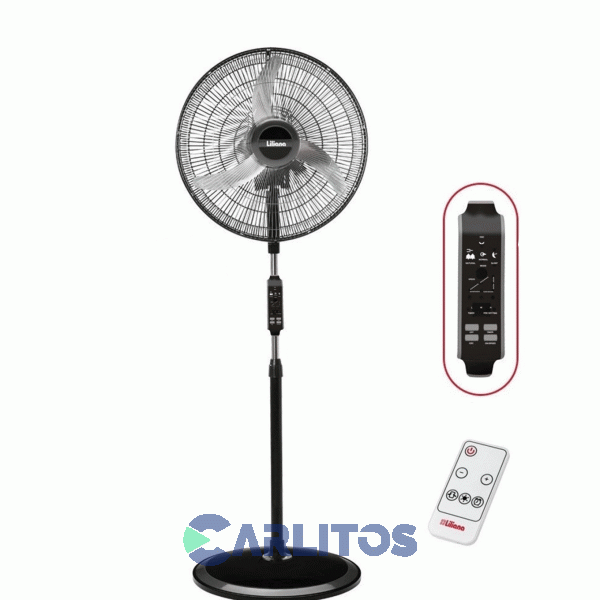 Ventilador De Pie Orbital Liliana 20" Digital - Con Control Remoto Vpd20r