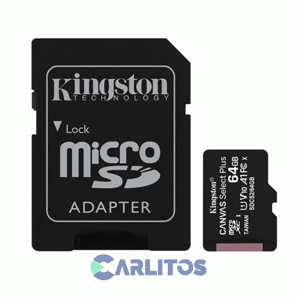 Tarjeta De Memoria Sd Kingston 64 Gb