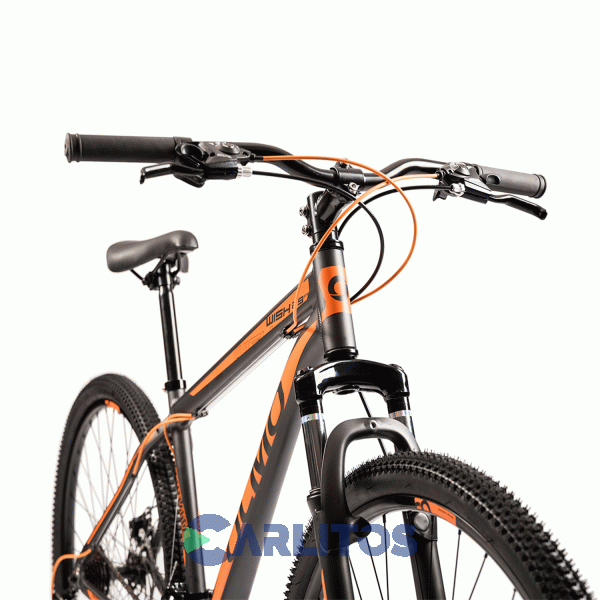 Bicicleta Olmo Todo Terreno Rod.29" Wish 290+ Con Disco Negro Naranja