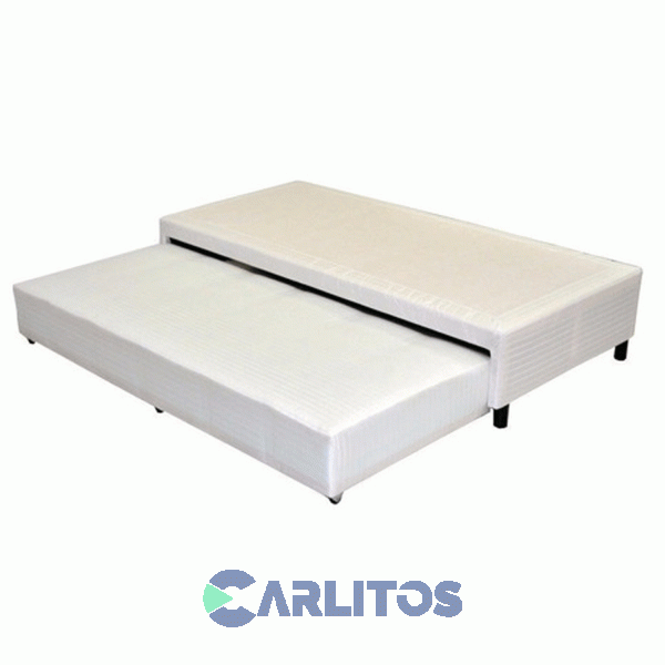 Sommier Marinero Mussa 0.90 Mts X 1.90 Mts Urania Blanco