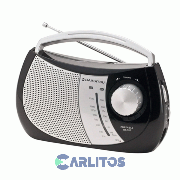 Radio Portátil Daihatsu Am/Fm Analógica Solar D-rp60usb