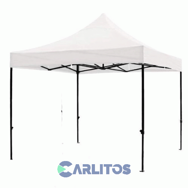 Gazebo Plegable 3 X 3 X 2.50 Altura Central Metros Goodnice Outdoor Blanco