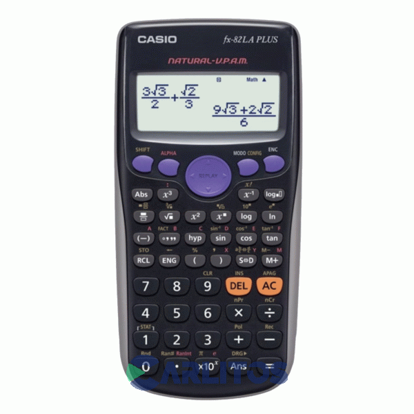 Calculadora Científica 252 Funciones Color Rosa-azul-negro Casio Fx-82la Plus