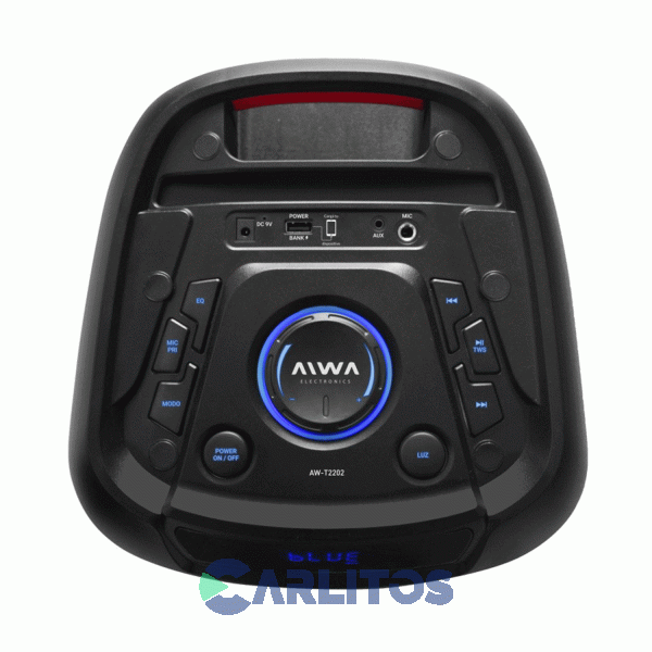 Parlante Torre Aiwa Con Bluetooth Y Batería Aw-t2202