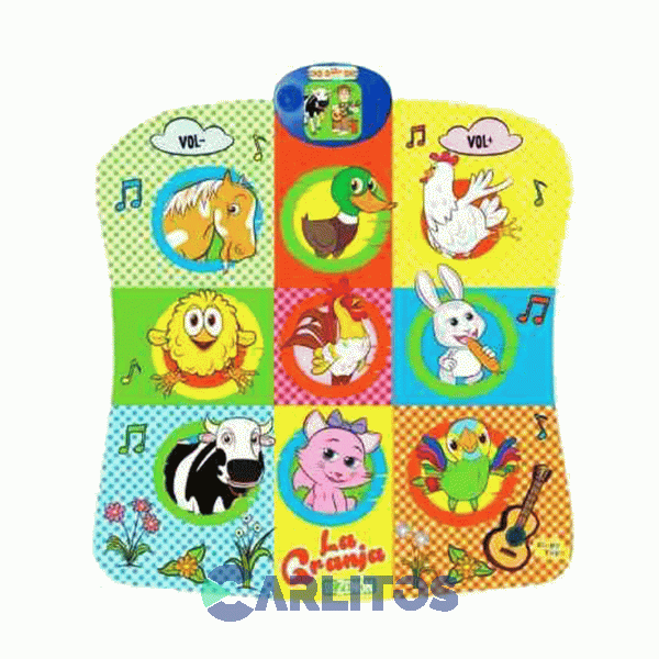 Alfombra Musical Granja De Zenon - 9 Sonidos Zippy Toys