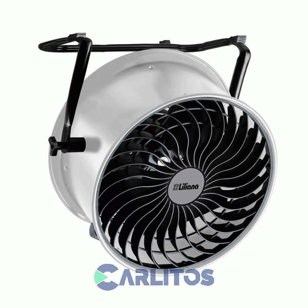 Ventilador Turbo Reclinable Industrial Liliana 16" Vthd16g Gris