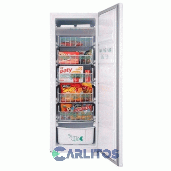 Freezer Vertical Eslabon De Lujo 142 Litros Blanco Evu22d1