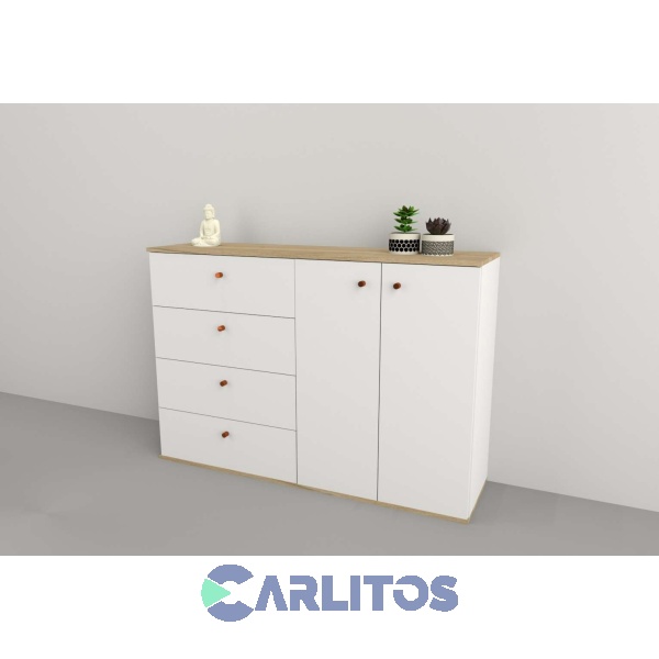 Bahiut 1.30 Mts Línea Home Tables Olmo Finlandés y Everest