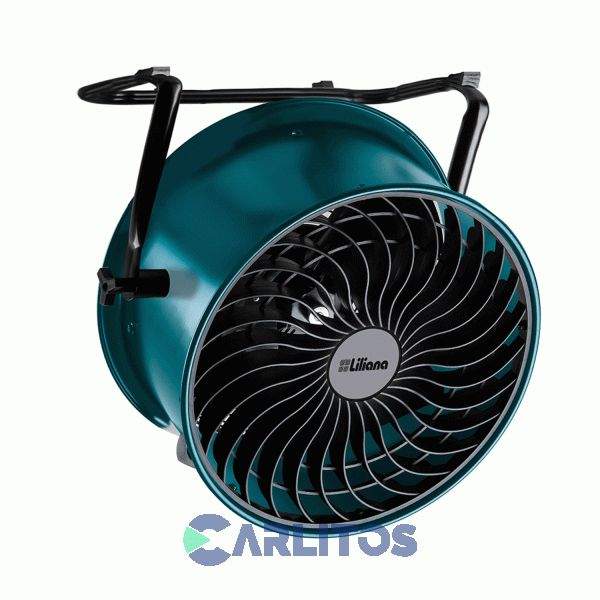 Ventilador Turbo Reclinable Industrial Liliana 16" Vthd16v Verde