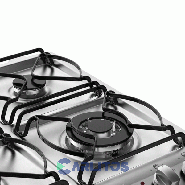 Cocina A Gas Electrolux 56 CM Acero Inoxidable Multigas 56dxq