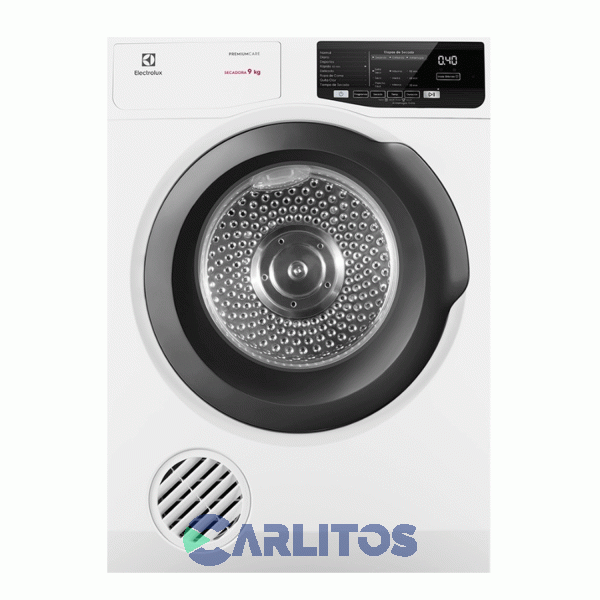 Secarropa Automático Electrolux 9 KG Blanco Esef209b
