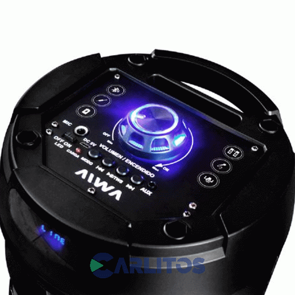 Parlante Torre Aiwa Con Bluetooth Y Batería Aw-t451d-sn