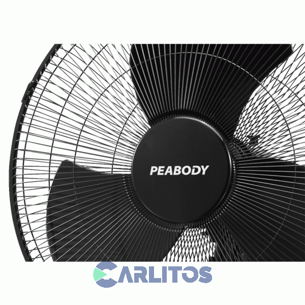 Ventilador De Pie Oscilante Peabody 20" Parrilla Negra Pe-vp2061