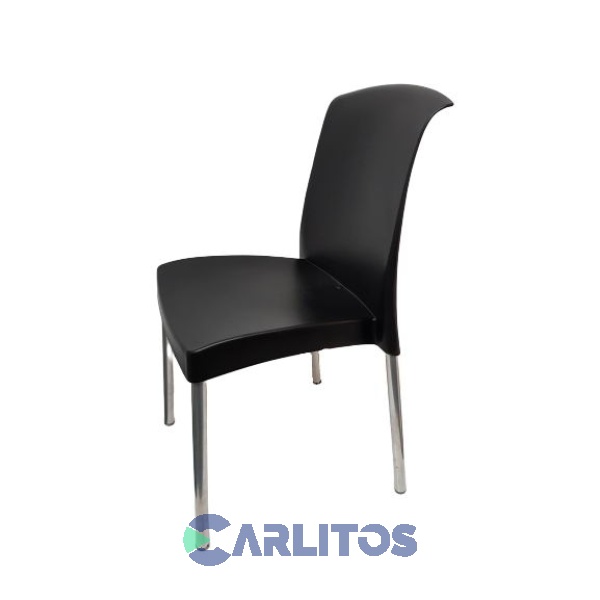 Silla Soho Munro Pvc Negro