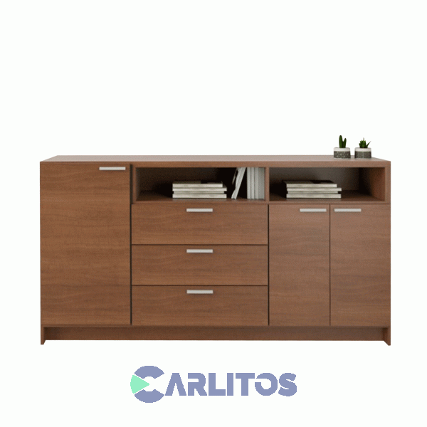 Bahiut Vajillero 1.75 Mts Tables Caoba