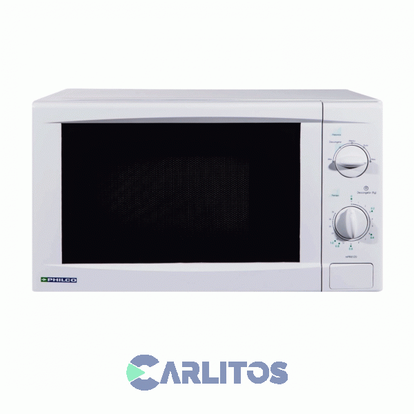 Microondas Rotativo Philco 20 Litros Blanco Mpr8520n