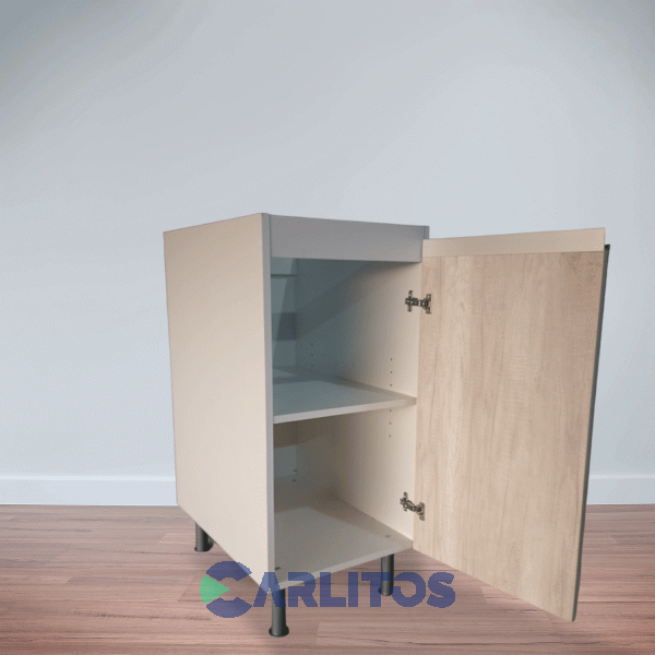 Bajo Mesada 0.40 Mts 1 Puerta Fiplasto Blanco y Helsinki