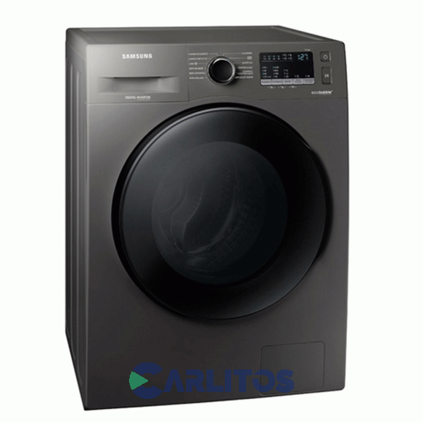 Lavarropa Carga Frontal Samsung Inverter 9 KG - 1400 RPM Gris Ww90aa46bx