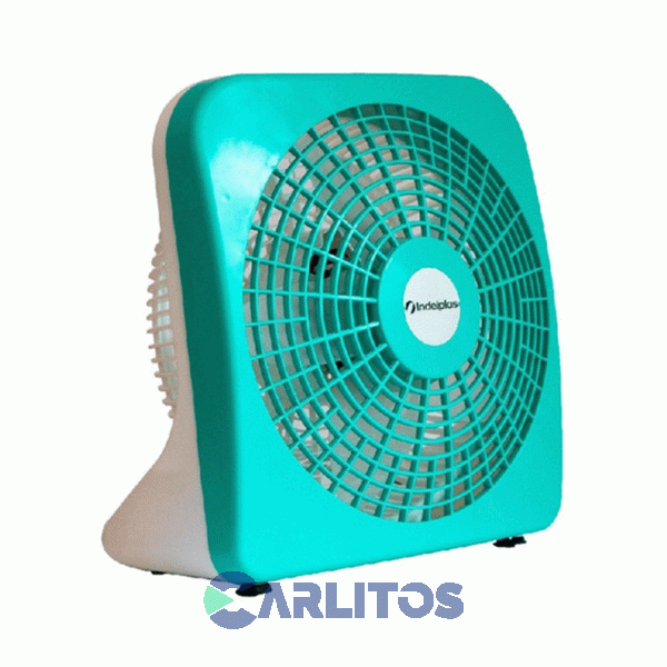 Ventilador Turbo Deco Indelplas 12" Parrilla Verde Ivd12